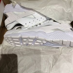 All white huaraches